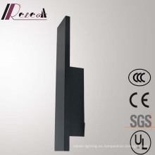 Simple Hotel Decorative Graphite Grey Indoor Square Lámpara de pared